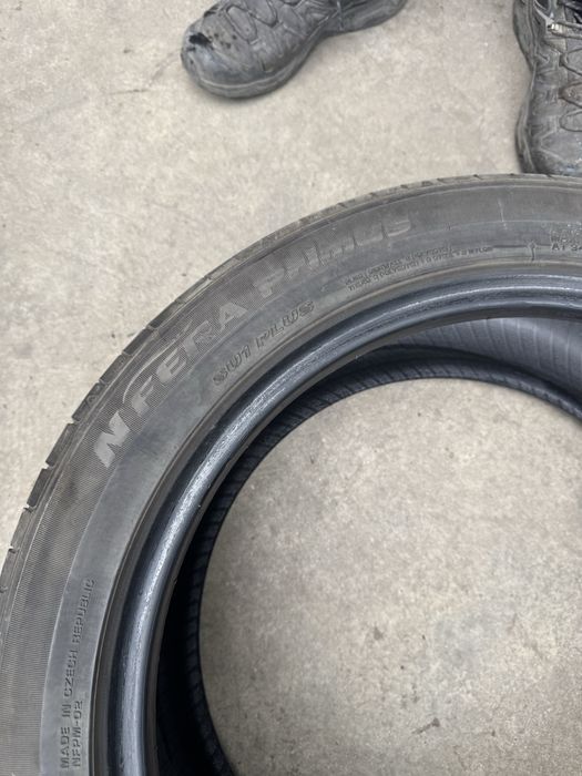Vând  set complet de 4 anvelope de vara NEXEN NFERA PRIMUS SU1 PLUS  245 45 R18 100Y  DOT 0324