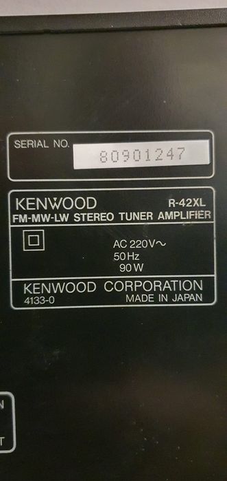 Vând amplificator și tuner Kenwood