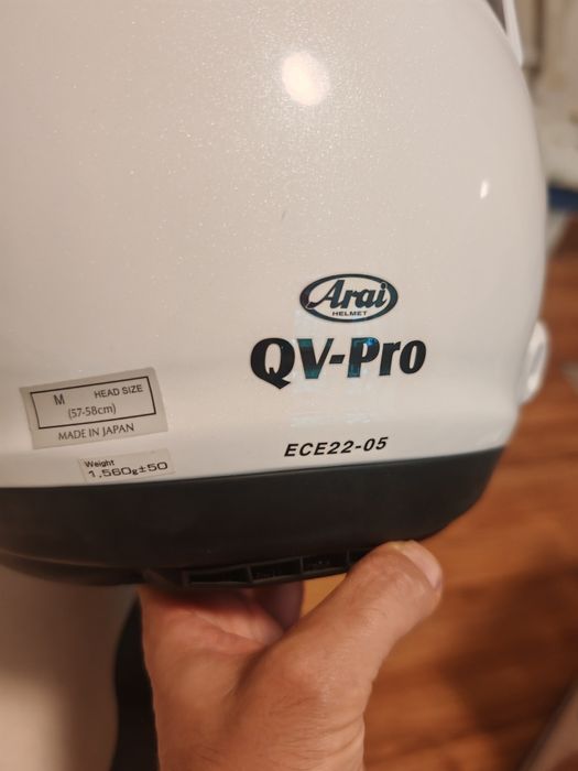 Casca Arai QV-PRO Diamond White M