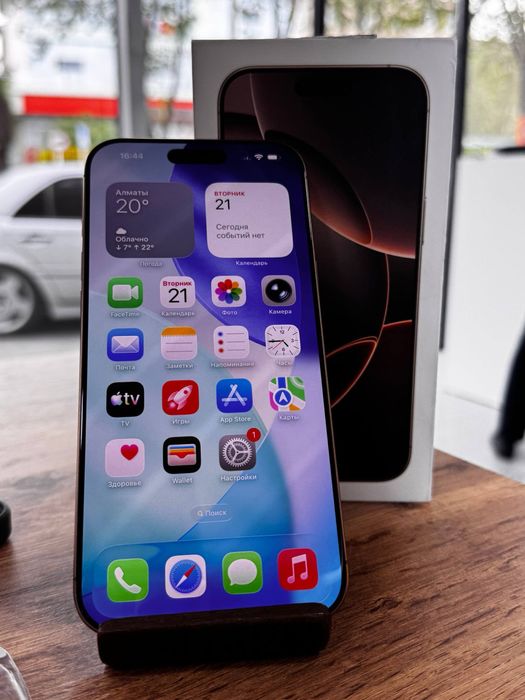 Айфон16ПроМакс•512гб/92%алтын