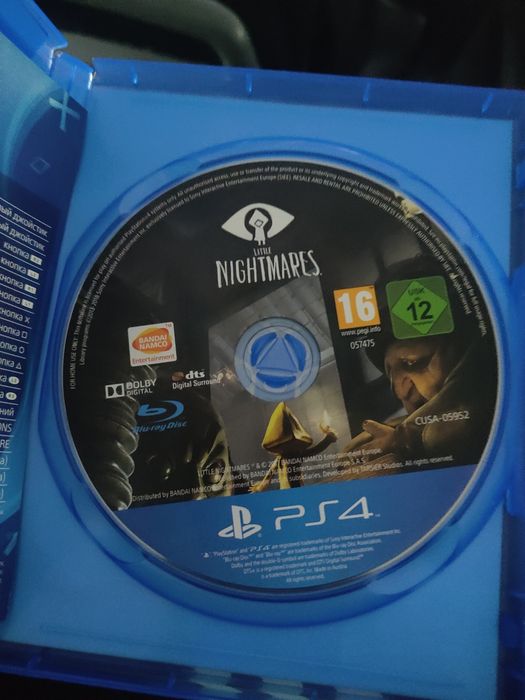 Диски playstation 4