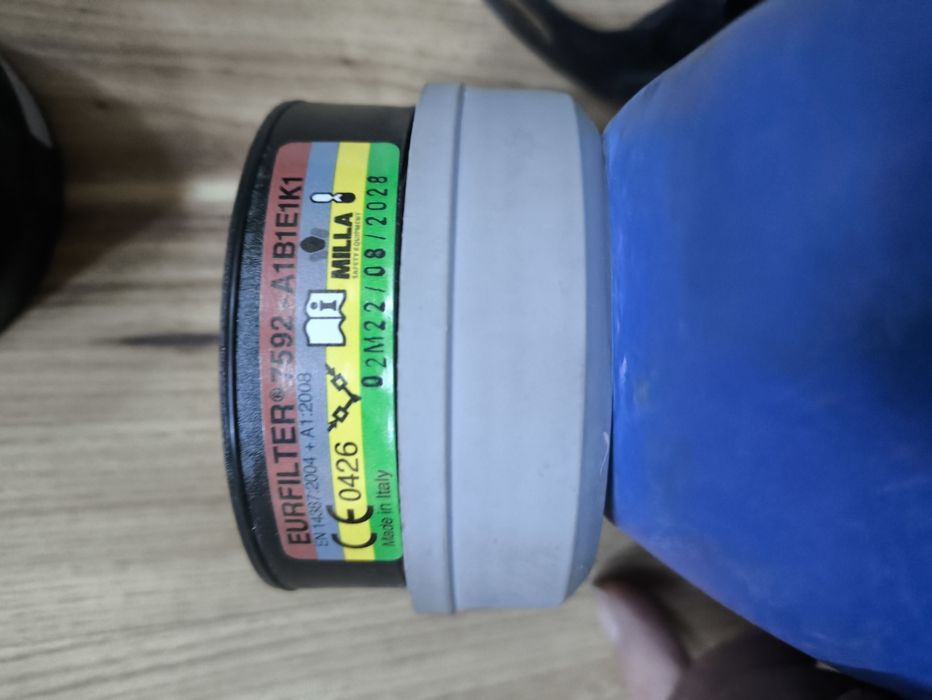 Защитна полумаска MSA Euromask UNO Milla 7354 с два различни филтъра