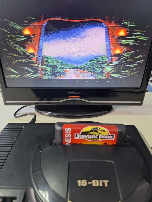 Jurassic Park video game Sega Genesis