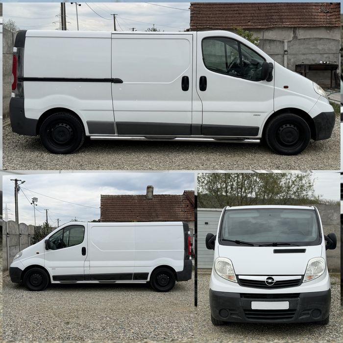 Opel Vivaro Lung L2H1- 3 Locuri + Marfa - 2011/09 - 2.0 CDTI - 115 CP - 6+1 Trepte - Euro 5 - A/C