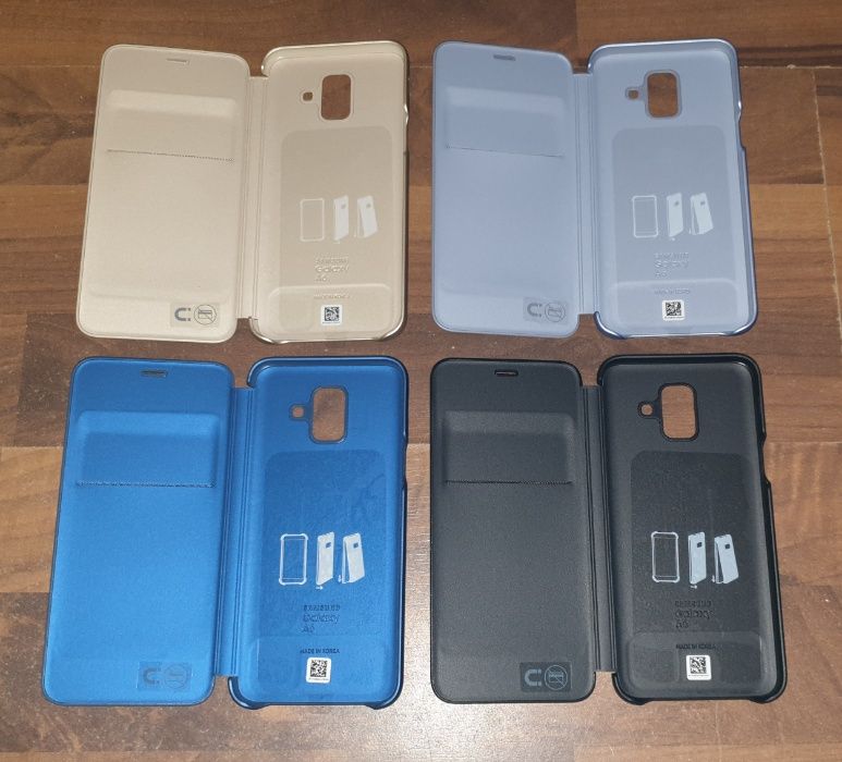 Husa flip smart activa originala Samsung Wallet Cover A6 2018 A600