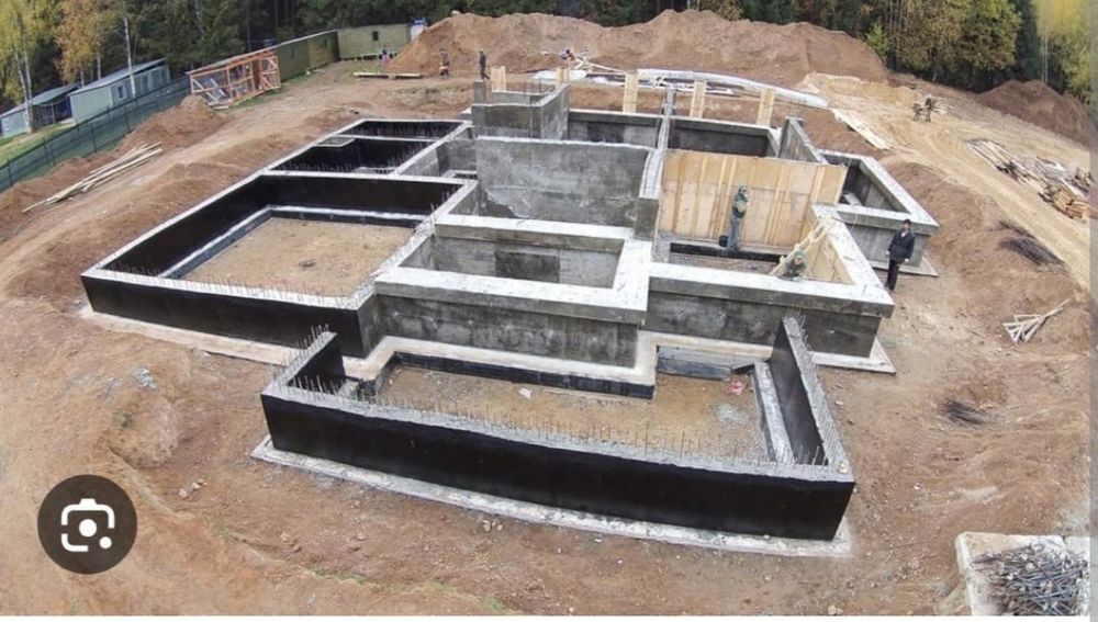 Заливаем фундамент с подогревом зимои