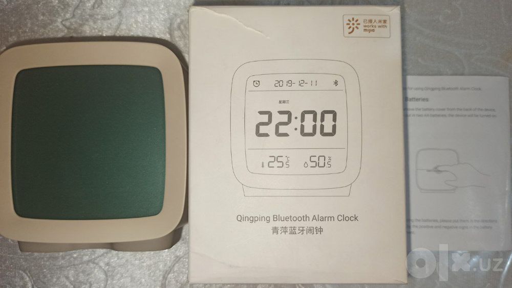 Xiaomi Qingping Smart соат будилник (Термометр)
