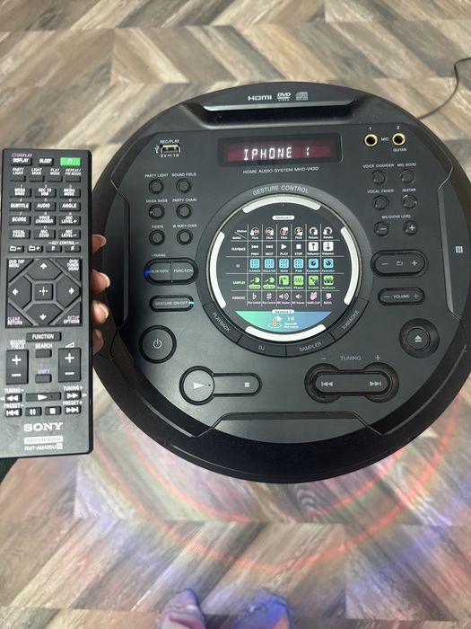 Sony MHC-V42D / мощная аудиосистема / караоке / Bluetooth