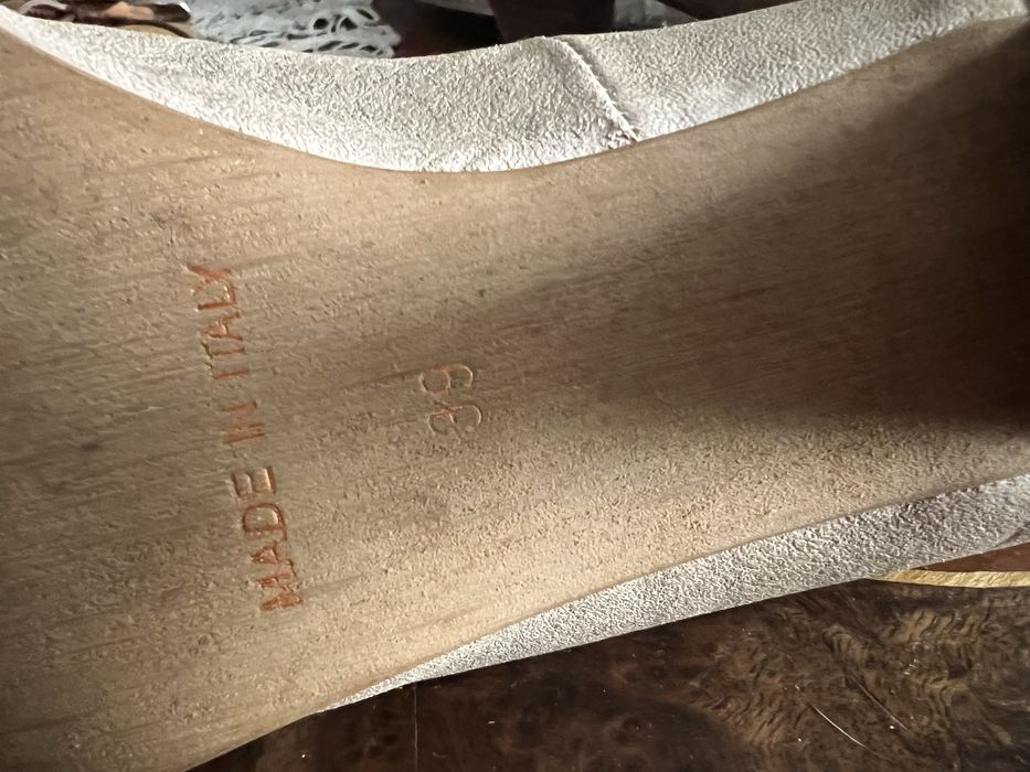 Pantofi mireasa, piele naturala nr 39