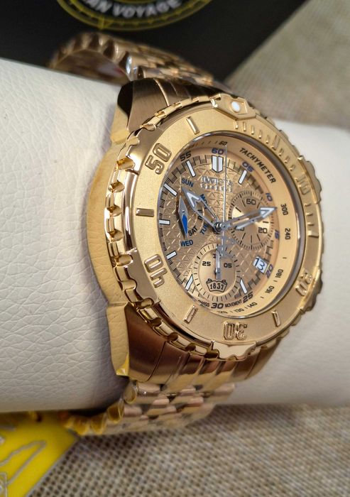 Ceas Invicta Reserve Gold Dial Chronograph IN-50993-Barbati