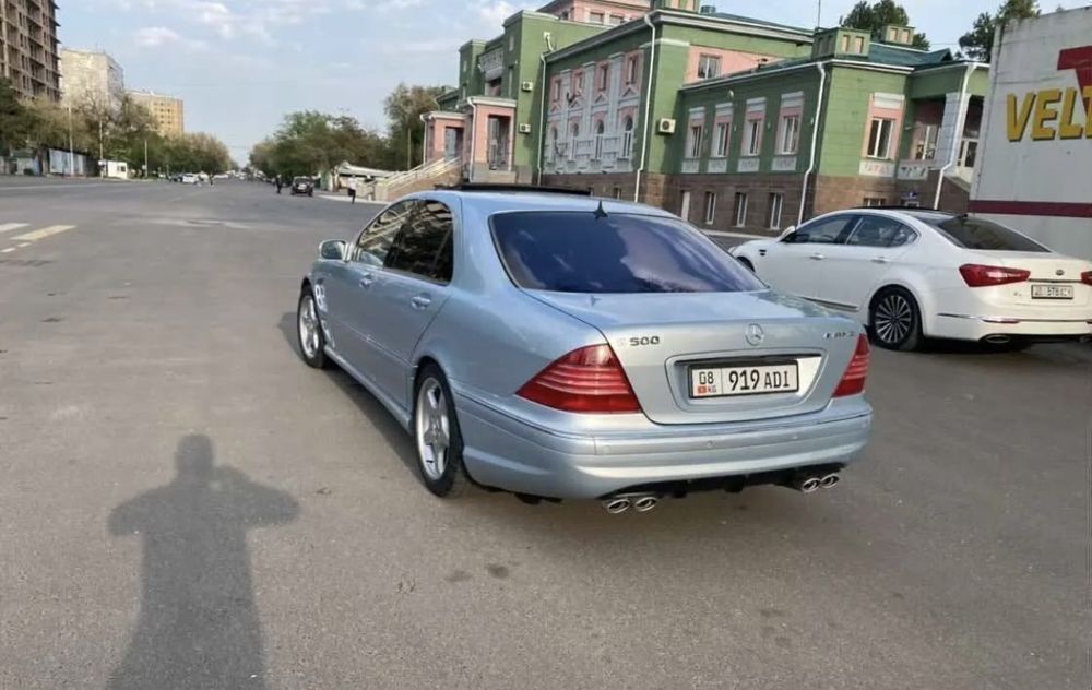 Бампер на мерседес w220 доресталинг