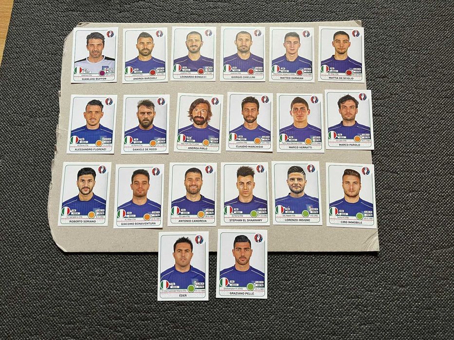 Panini UEFA Euro 2016 Franta- Set Complet