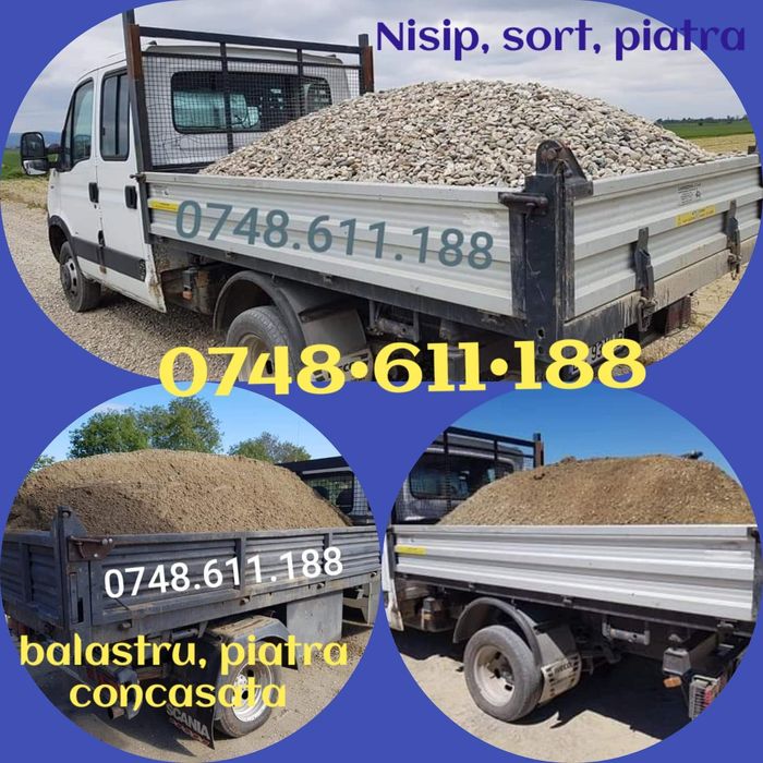 Nisip sort balastru