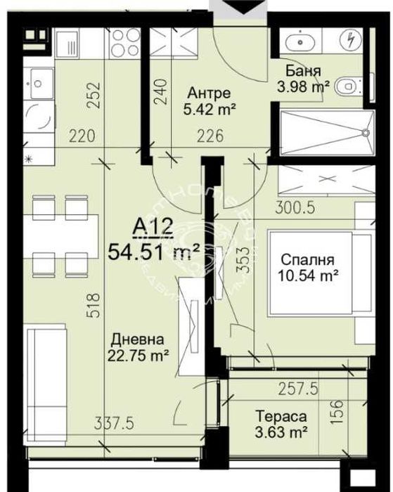 Продава се Двустаен апартамент в Варна, Бриз - 66 кв.м за 2122 €/кв.м - Снимка #2