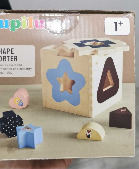 Дървено кубче за вгнездяване