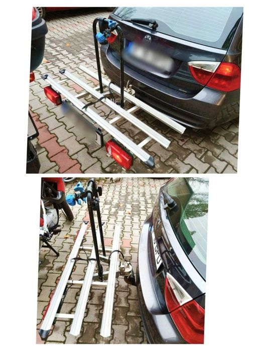 Suport auto  biciclete pe carlig auto cu 2 si 3