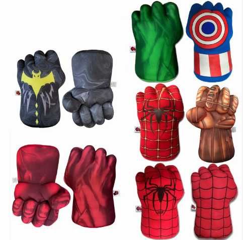 Голяма ръкавица на Спайдърмен, Хълк, Танос, Супергерои, Железния човек