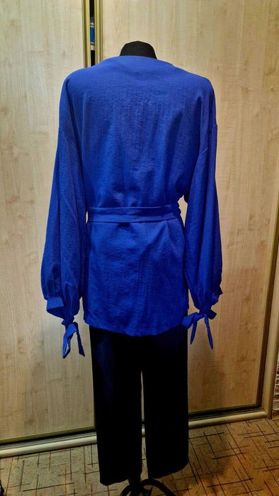 Образ в красивом цвете индиго