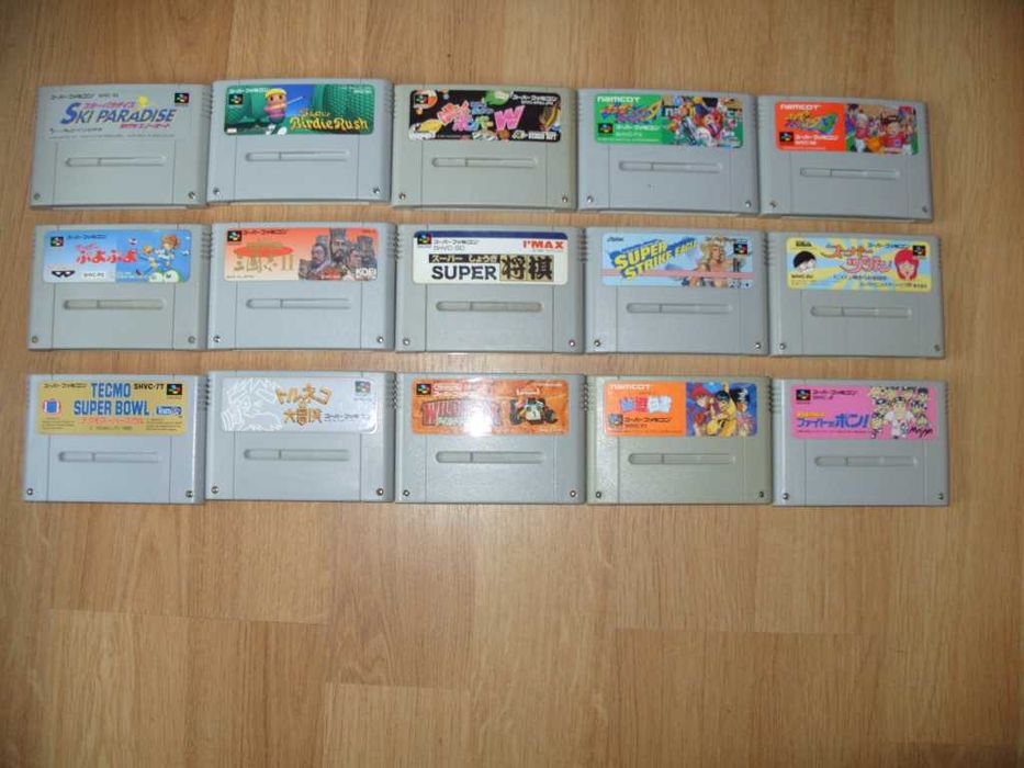 Игри  за Nintendo SNES, Super Nintendo NTSC J формат - 15 € за брой