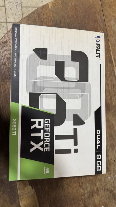 Видеокарта 3060 ti дуал 8 гб