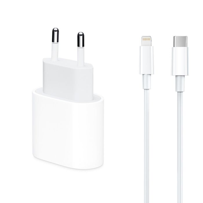 Зарядка для iPhone (Адаптер 20W + кабель)