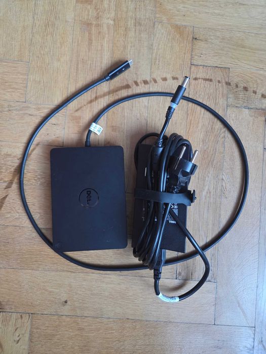 Statie andocare docking station original pentru laptop Dell WD15 K17A cu USB-C