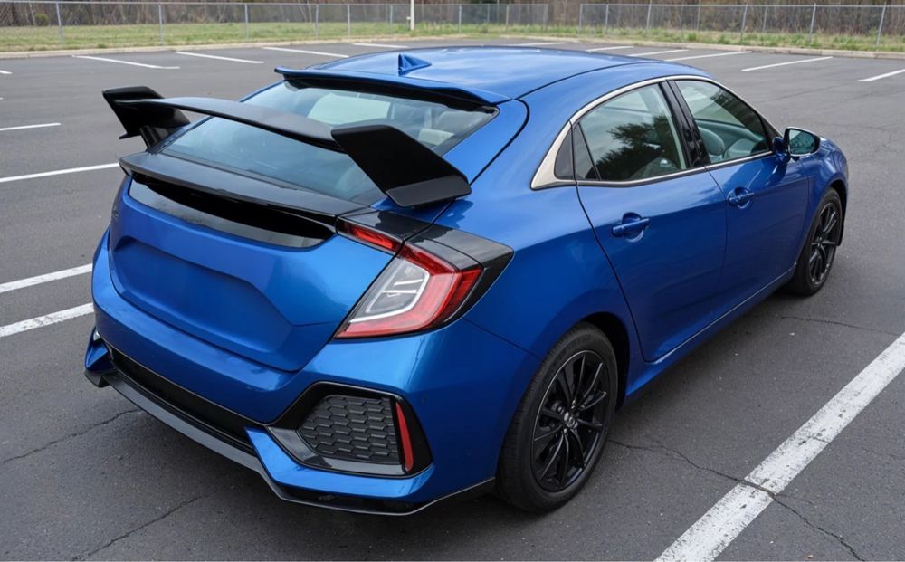 Eleron portbagaj HONDA CIVIC X 2016-2021 HATCHBACK TYPE-R negru lucios