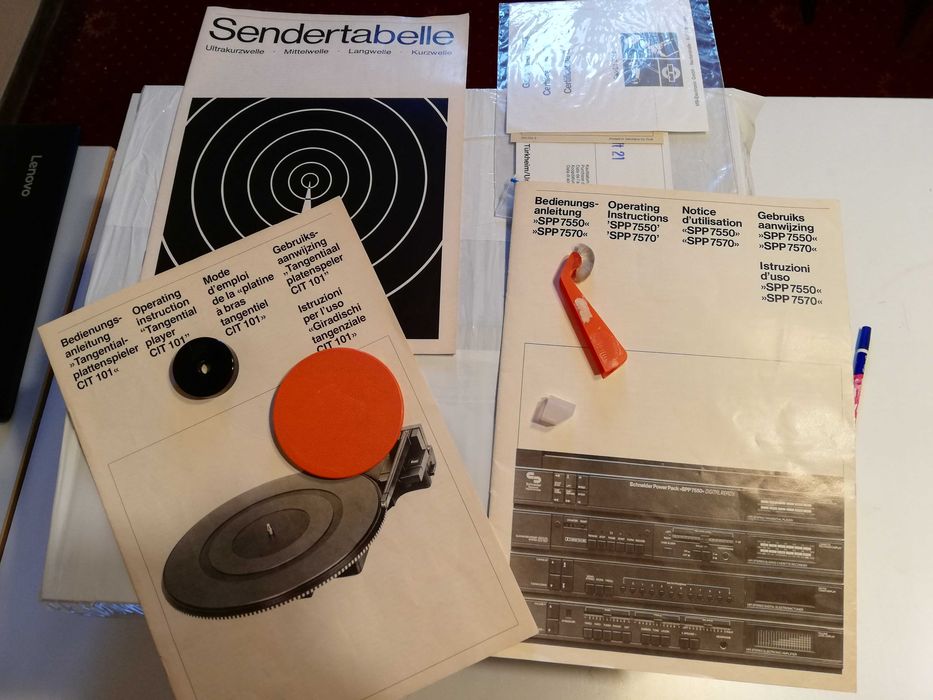 Linie Audio SCHNEIDER SPP 7570 RC cu Pick up/Caset/Tuner/Amplif - RFG