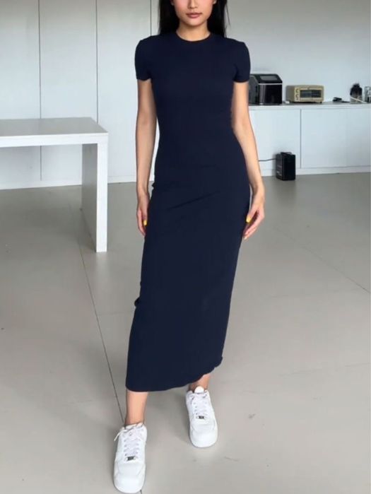 Платье синий размер S