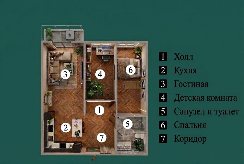 ЖК Kushon ,квартира 3 комнаты,коробка 88кв.м.