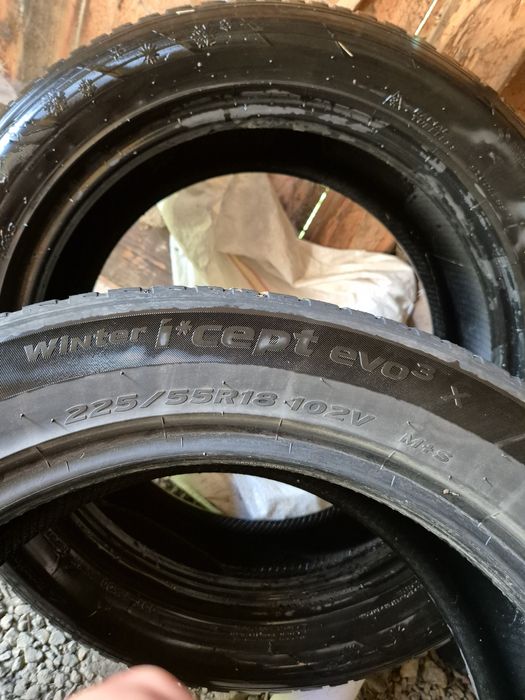 Cauciucuri Iarnă second 2 buc Hankook winter icept evo 225/55/18