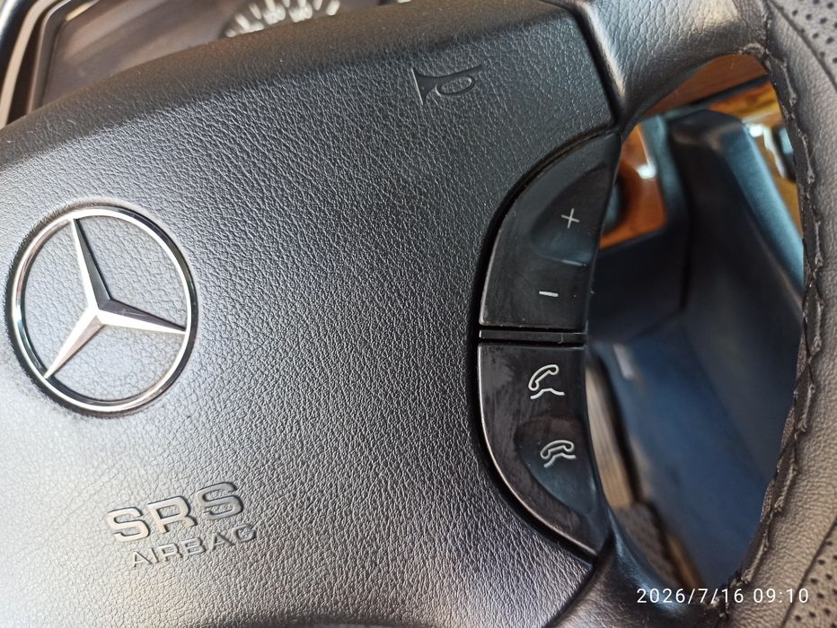 Руль Мерс w220 можно и на 124