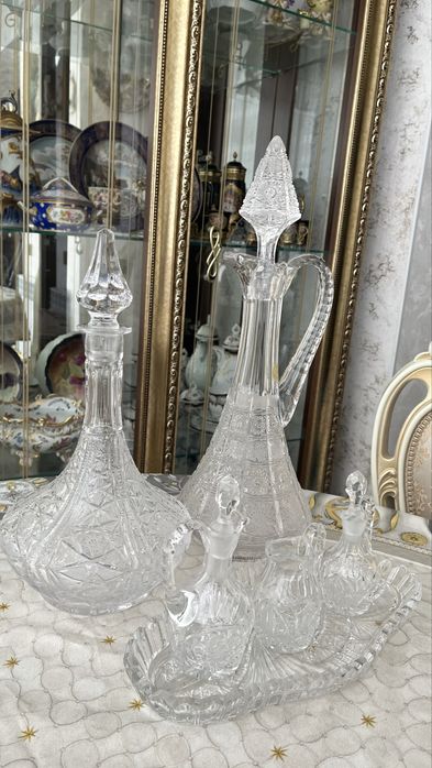 Хрусталь набор Графины
