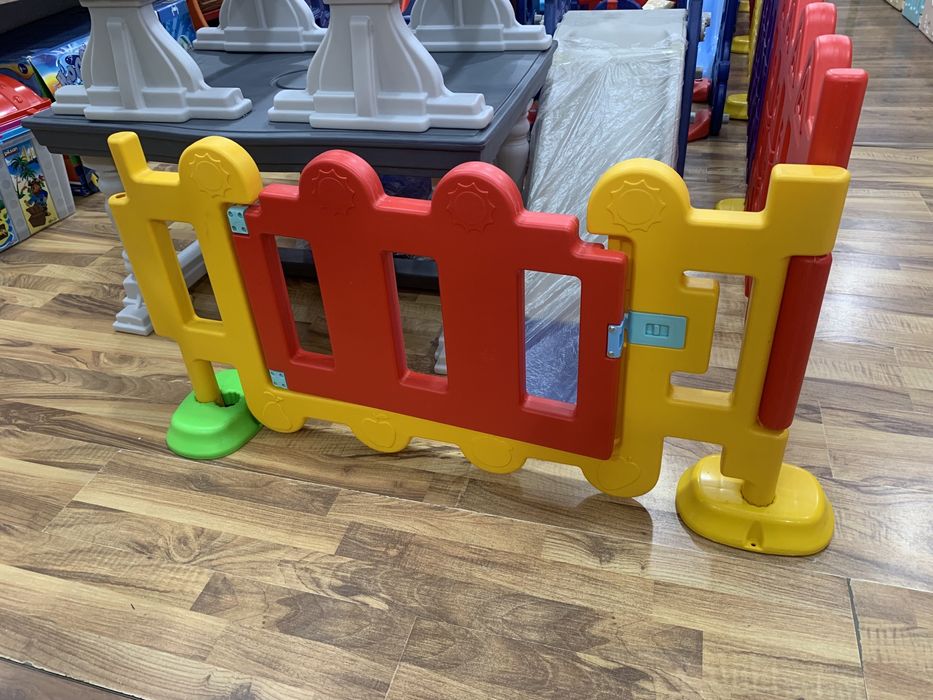 Забор ограждение, детский пластиковый для детских зон