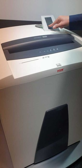 Профессиональные шредеры HSM с уровнем секретности 7++, 1 кв.мм