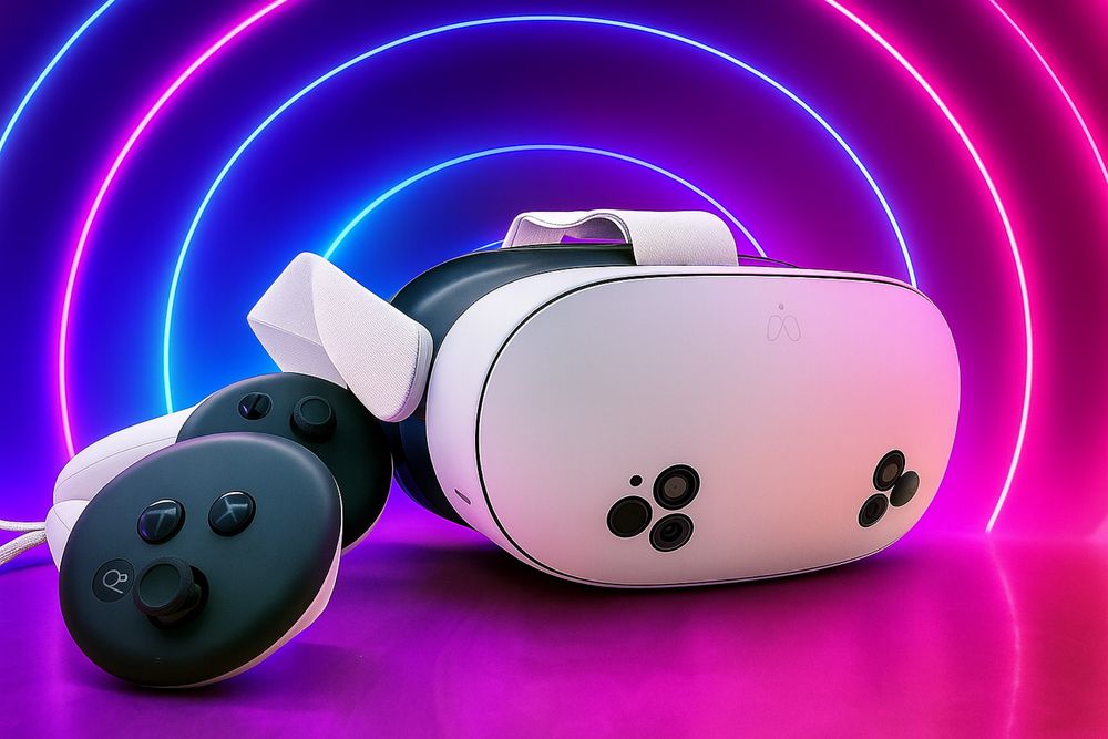 Meta Quest 3/3S 128/512GB доступный вход в мир и смешанной реальности!