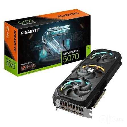 Видеокарта GIGABYTE GeForce RTX 5070 GAMING OC