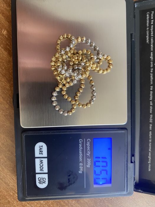 Золотое колье 750 пробы