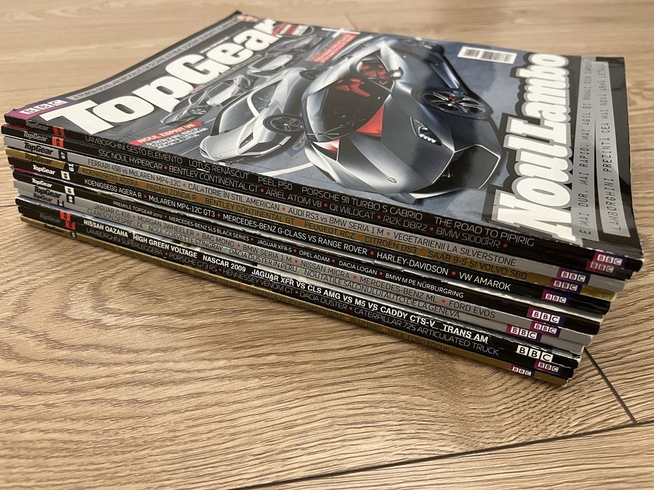 Reviste auto Top Gear