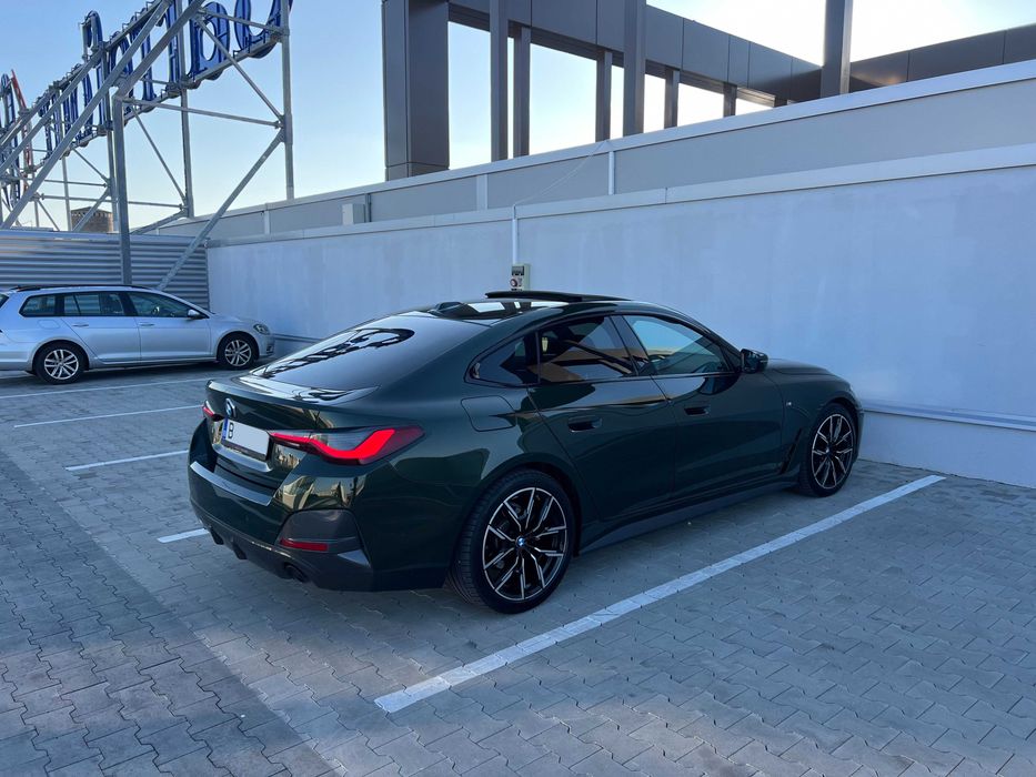 BMW Seria 420d xDrive LCI M Pachet 2023 39.000km Sanremo Green Individual