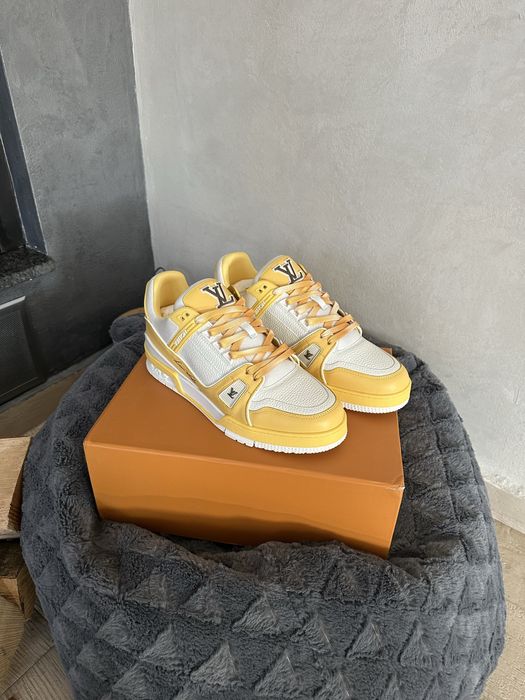Louis Vuitton LV Trainers Monogram Yellow/White