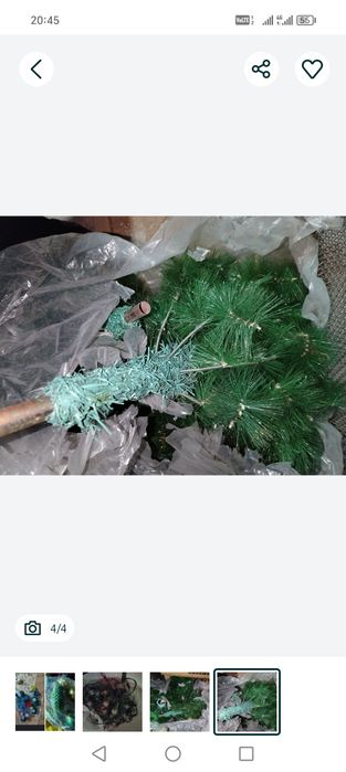 Елки, гирлянды и игрушки