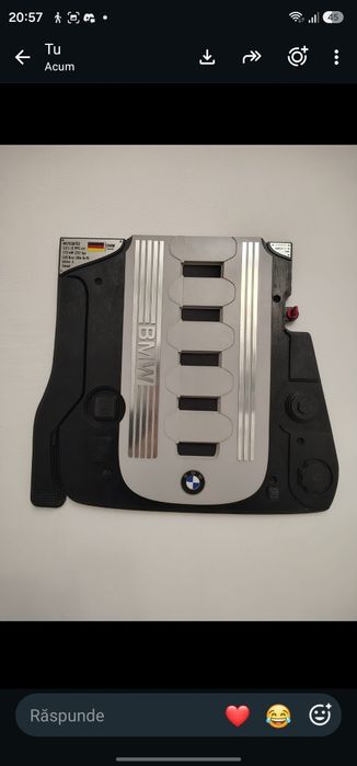 Tablou 3D Capac Motor BMW M57 - Decor perete / birou / garaj