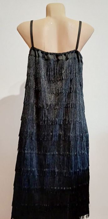 Costum Flapper negru damă