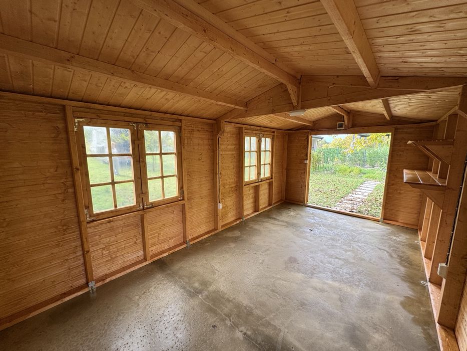 Градинска къща, къща за инструменти, барака за инструменти, барака