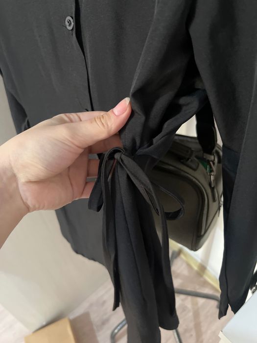 рубашка черная с