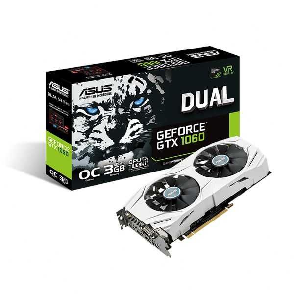 Видеокарта ASUS DUAL GTX 1060 3GB