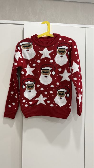 Кофты детские новогодние размер 110-116
