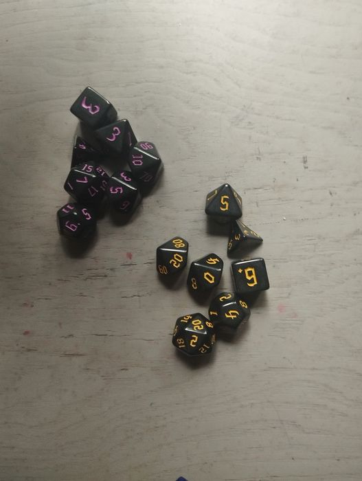 Кубики для настольных ролевых игр. D&D