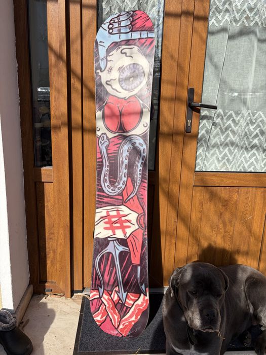 Placa snowboard Lobster Freestylebaord 154